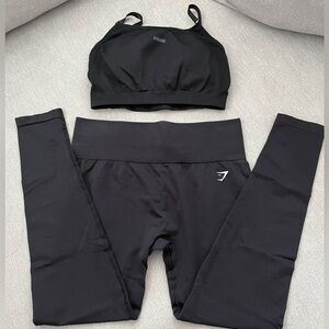 Gymshark seamless legging and sports bra
